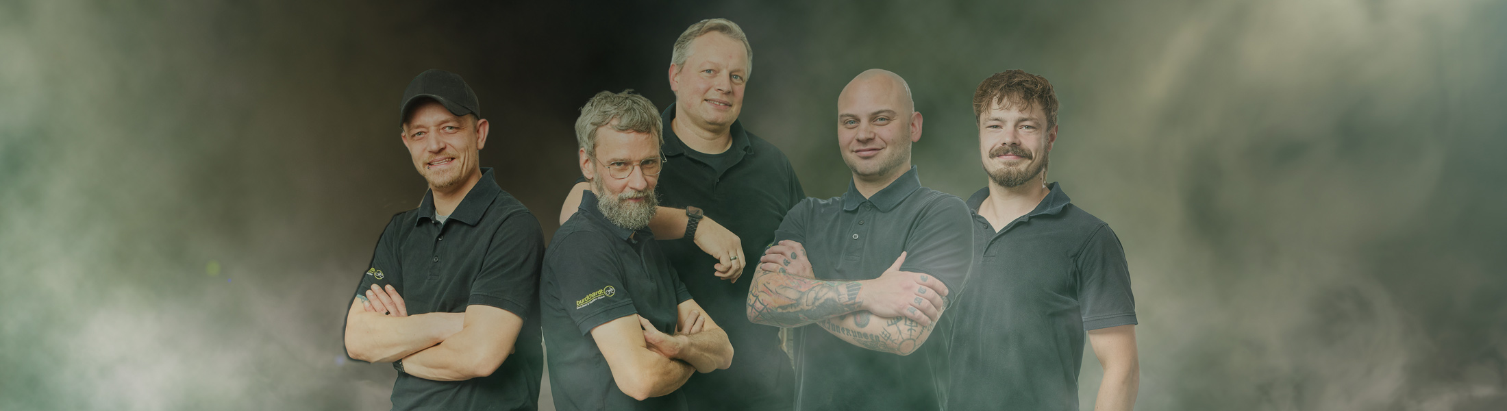 Das Werkstatt Team von Fahrrad Burckhard: 5 Mitarbeiter